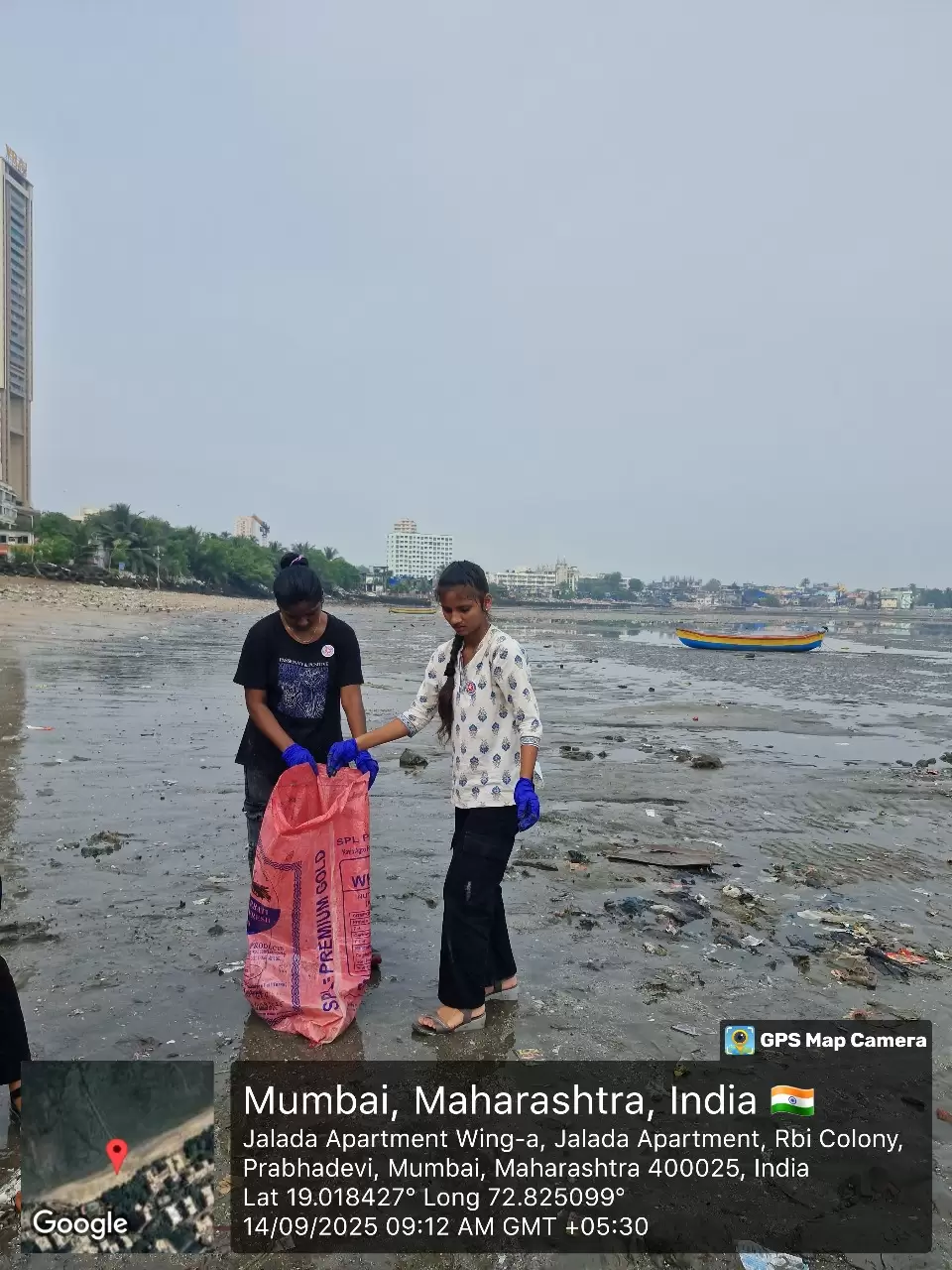 beach cleanup drive in thane