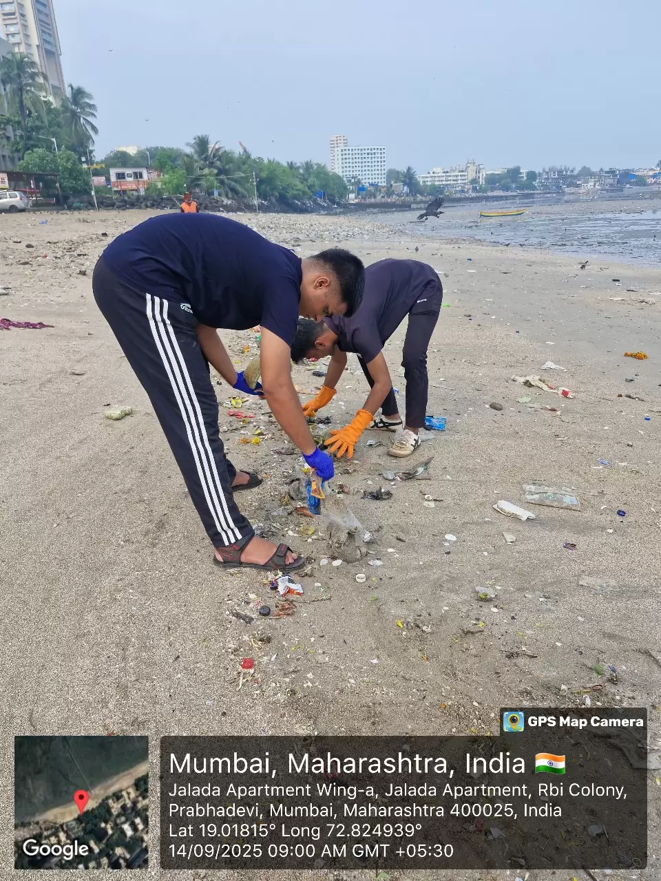 beach cleaning ngo in thane contact number